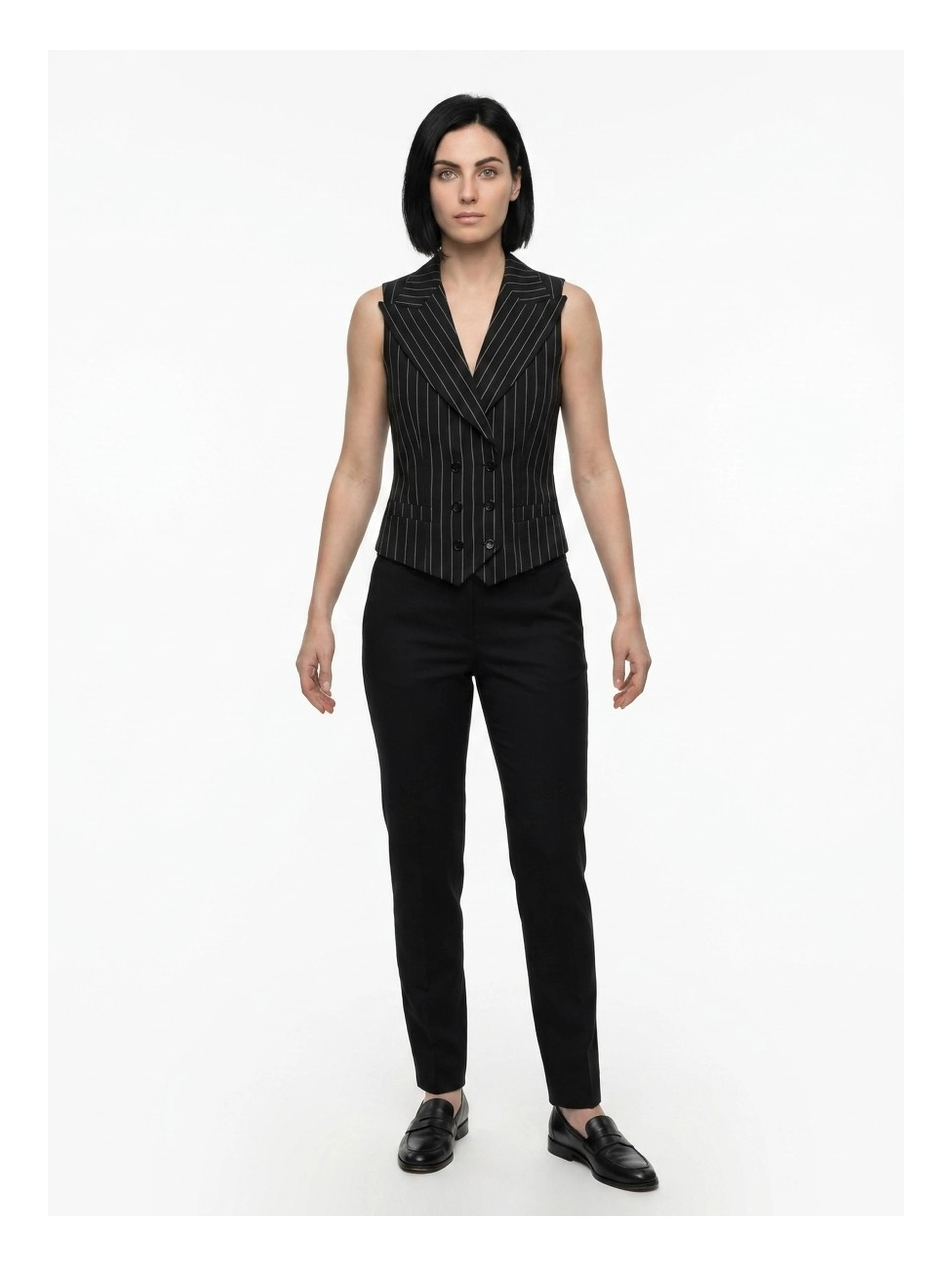 Multicolor Wool Waistcoat