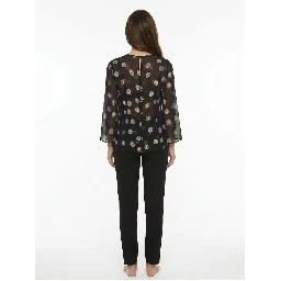 Multicolor Silk Pattern Shirt