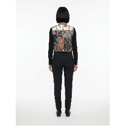 Multicolor Polyamide Waistcoat