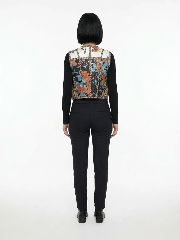 Multicolor Polyamide Waistcoat alternative