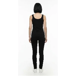 Black Cotton Tank Tops