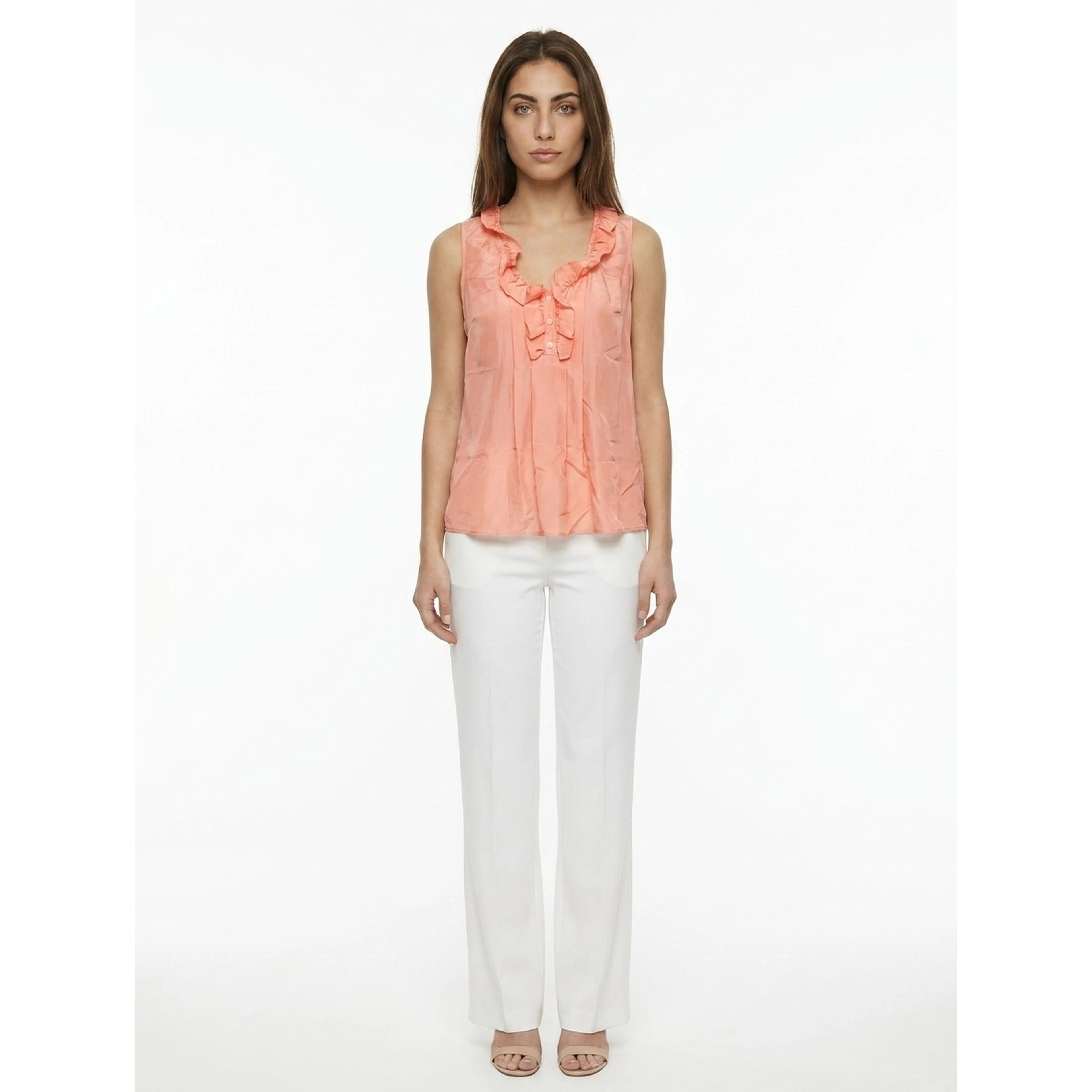 Pink Silk Blouse