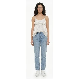 White Silk Blouse