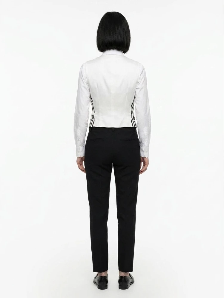 Bicolor Cotton Waistcoat alternative