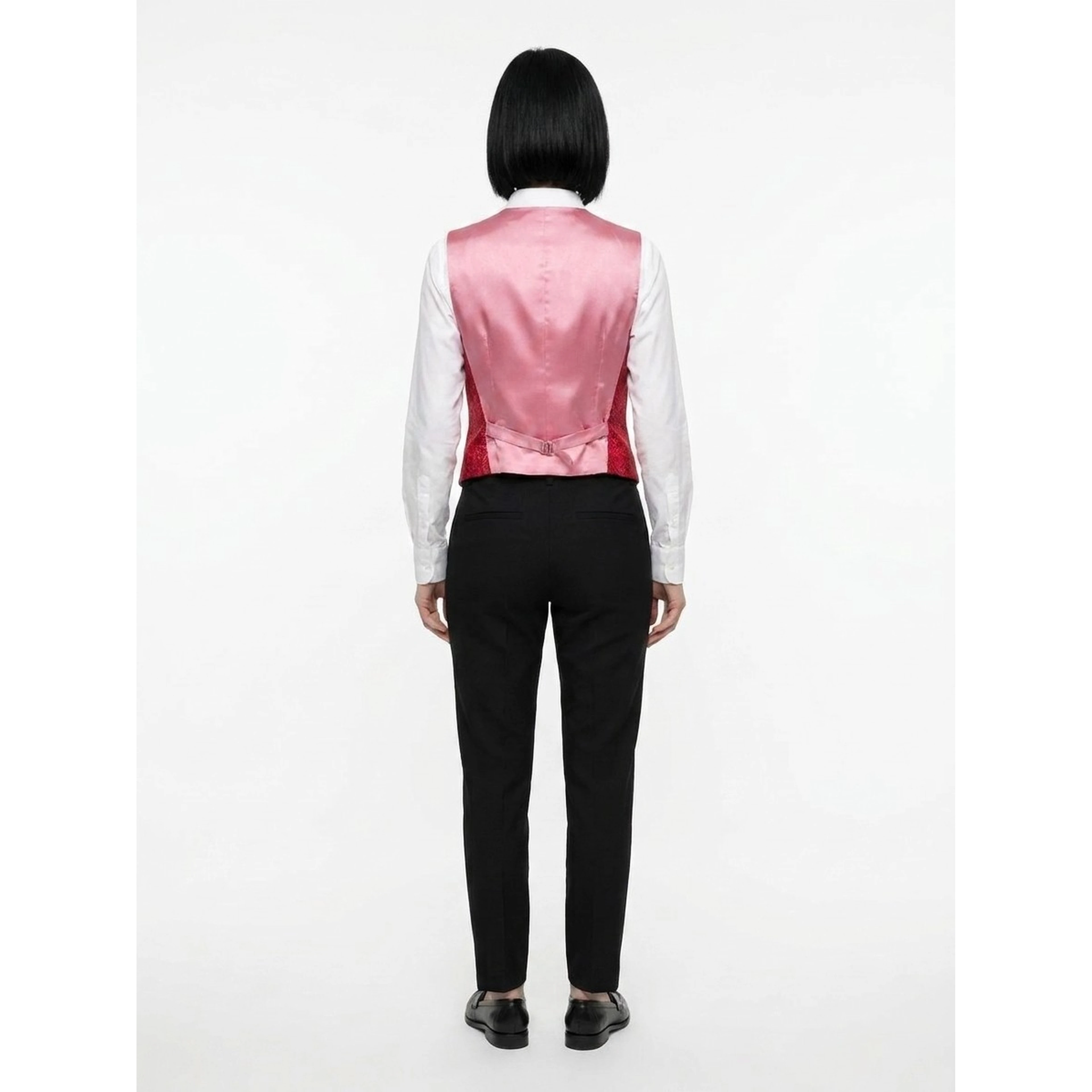 Multicolor Elastane Waistcoat