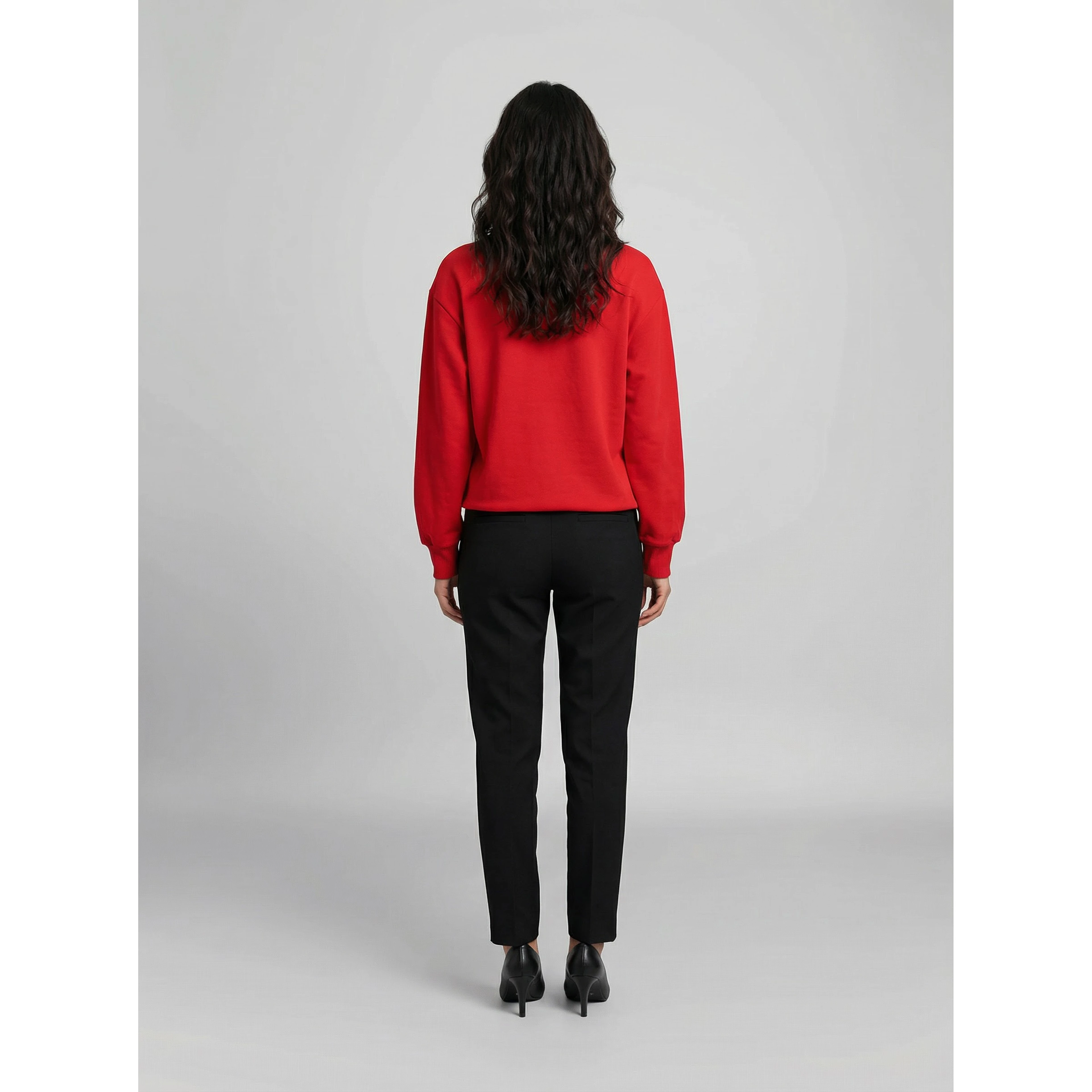 Bicolor Acetate Sweatshirt
