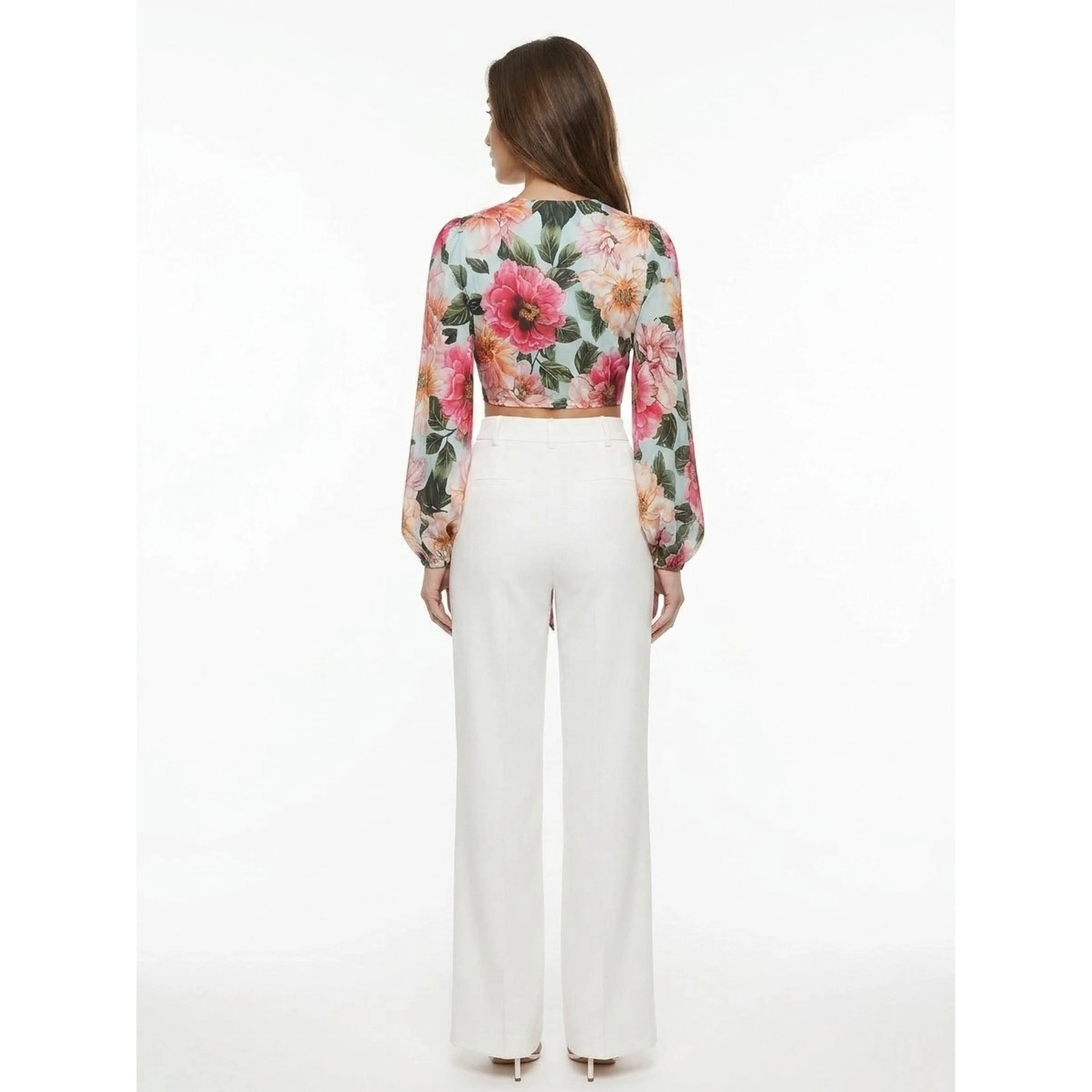 Multicolor Elastane Pattern Shirt