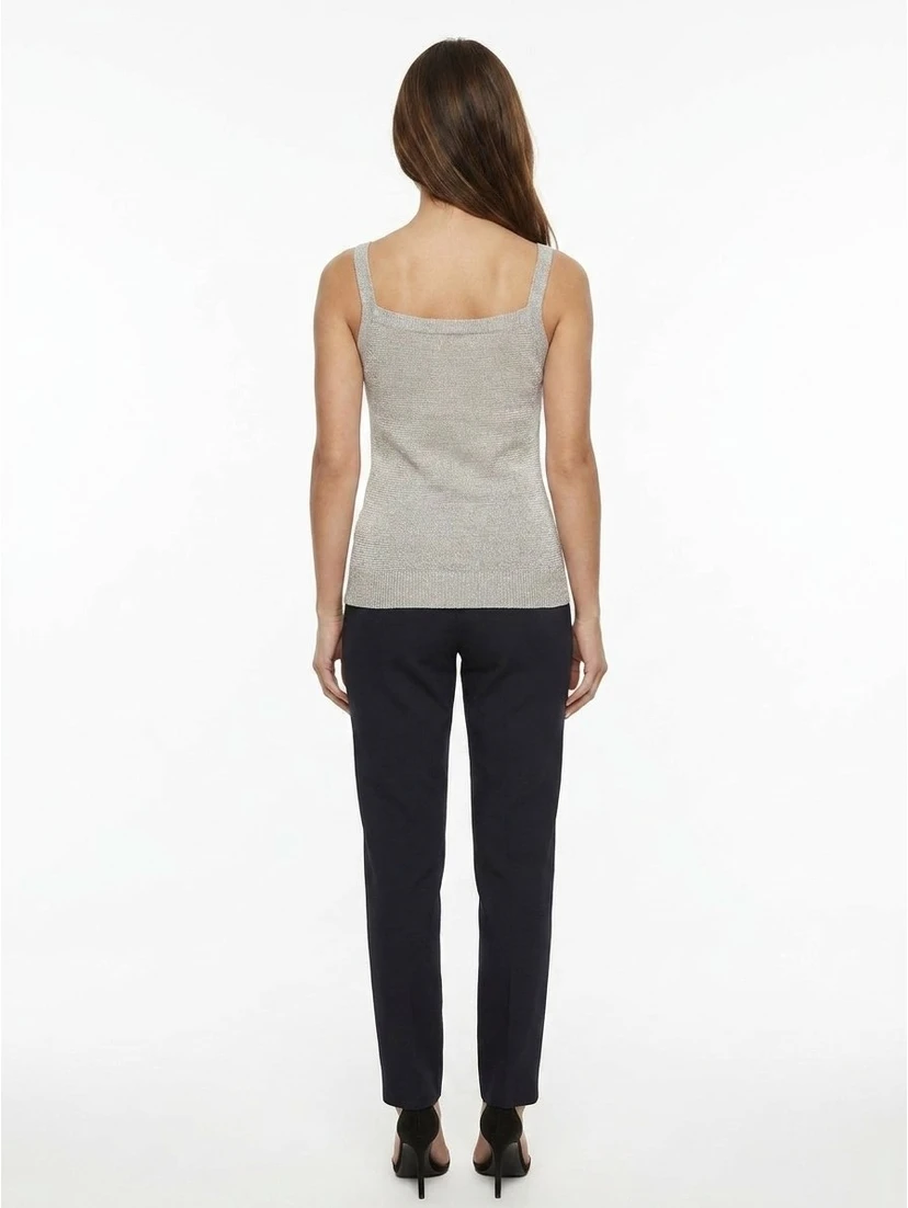Multicolor Acetate Tank Tops