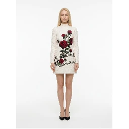 White Cotton Casual Dress