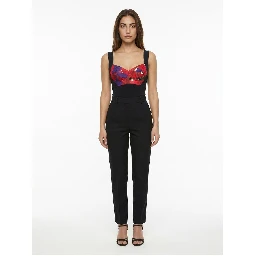 Multicolor Silk Jumpsuit