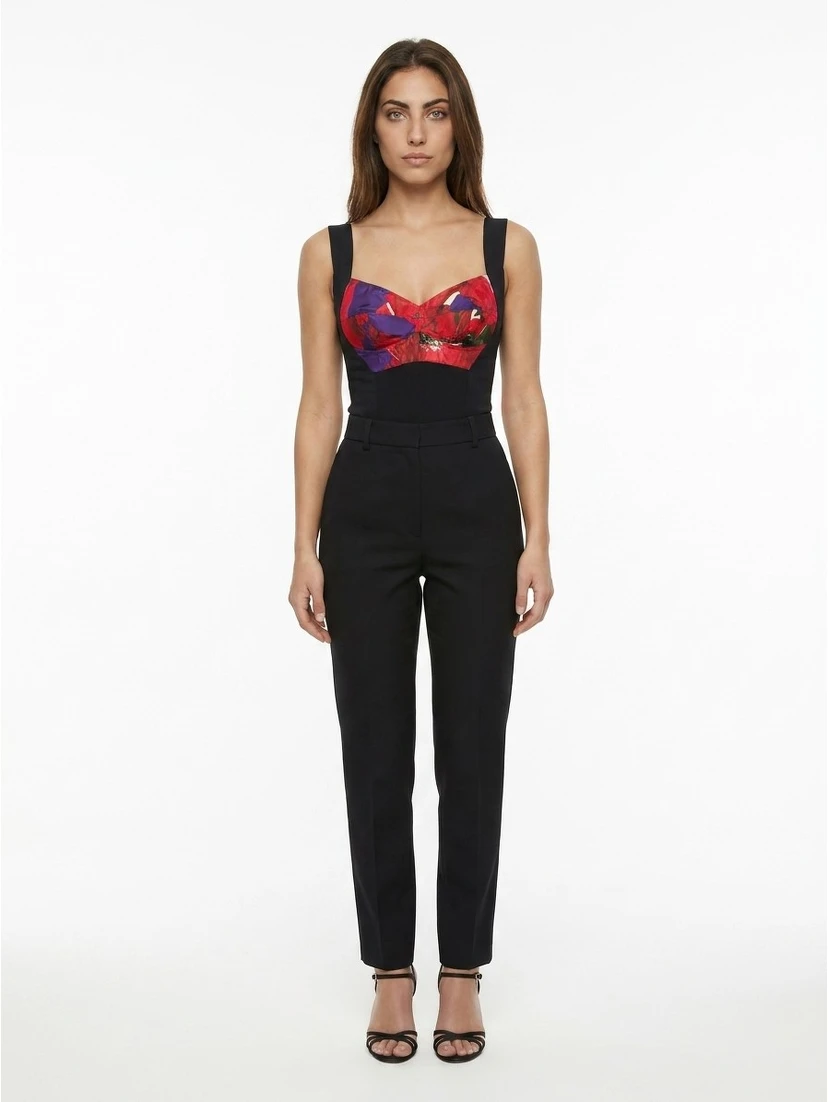 Multicolor Silk Jumpsuit