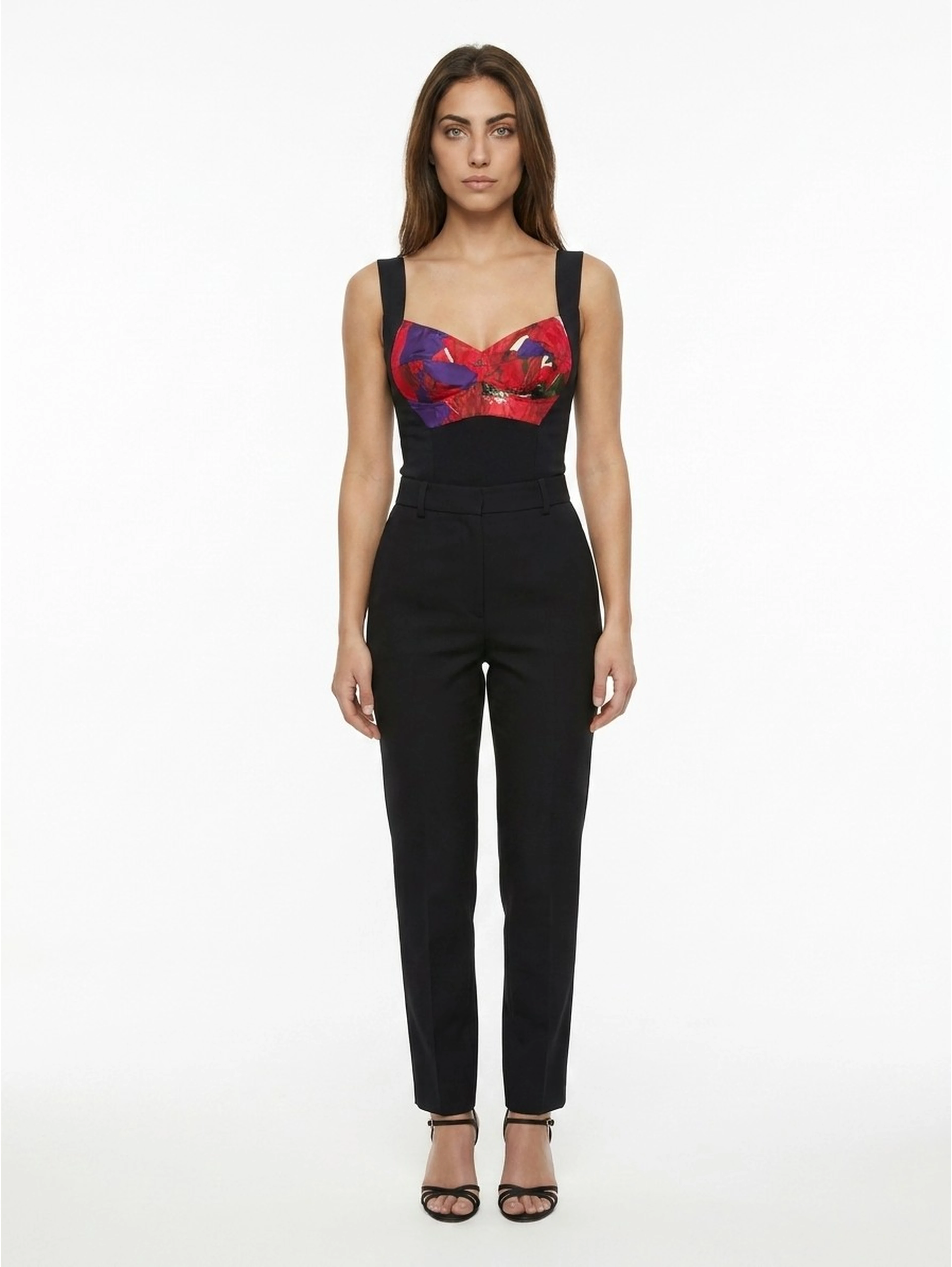 Multicolor Silk Jumpsuit