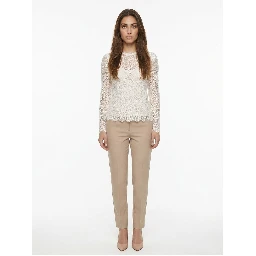 Cream Cotton Shirt