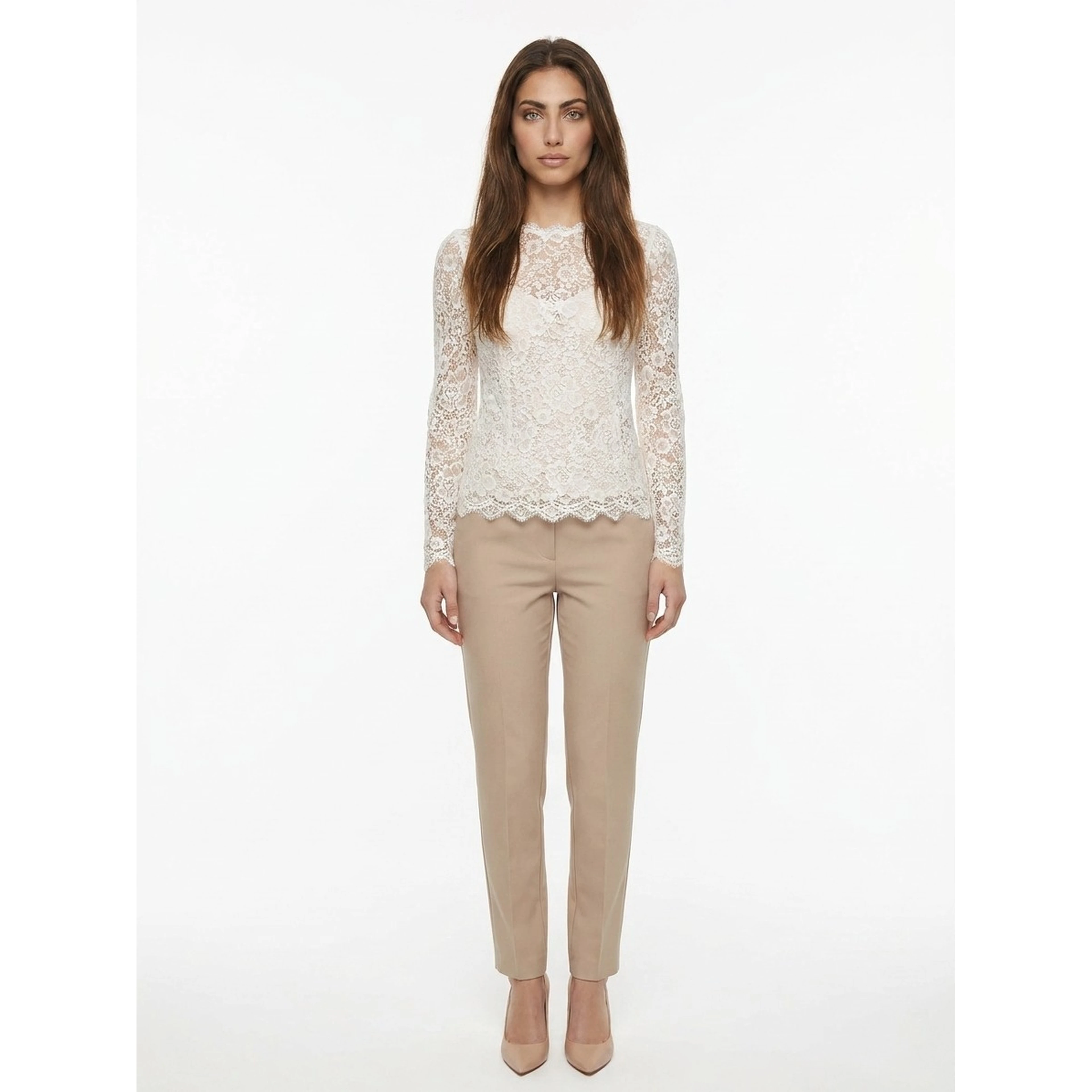 Cream Cotton Shirt