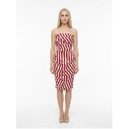 Multicolor Elastane Casual Dress