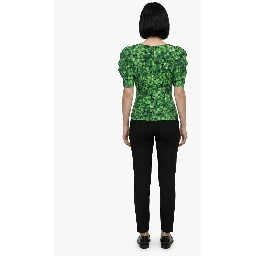 Multicolor Elastane Pattern Shirt