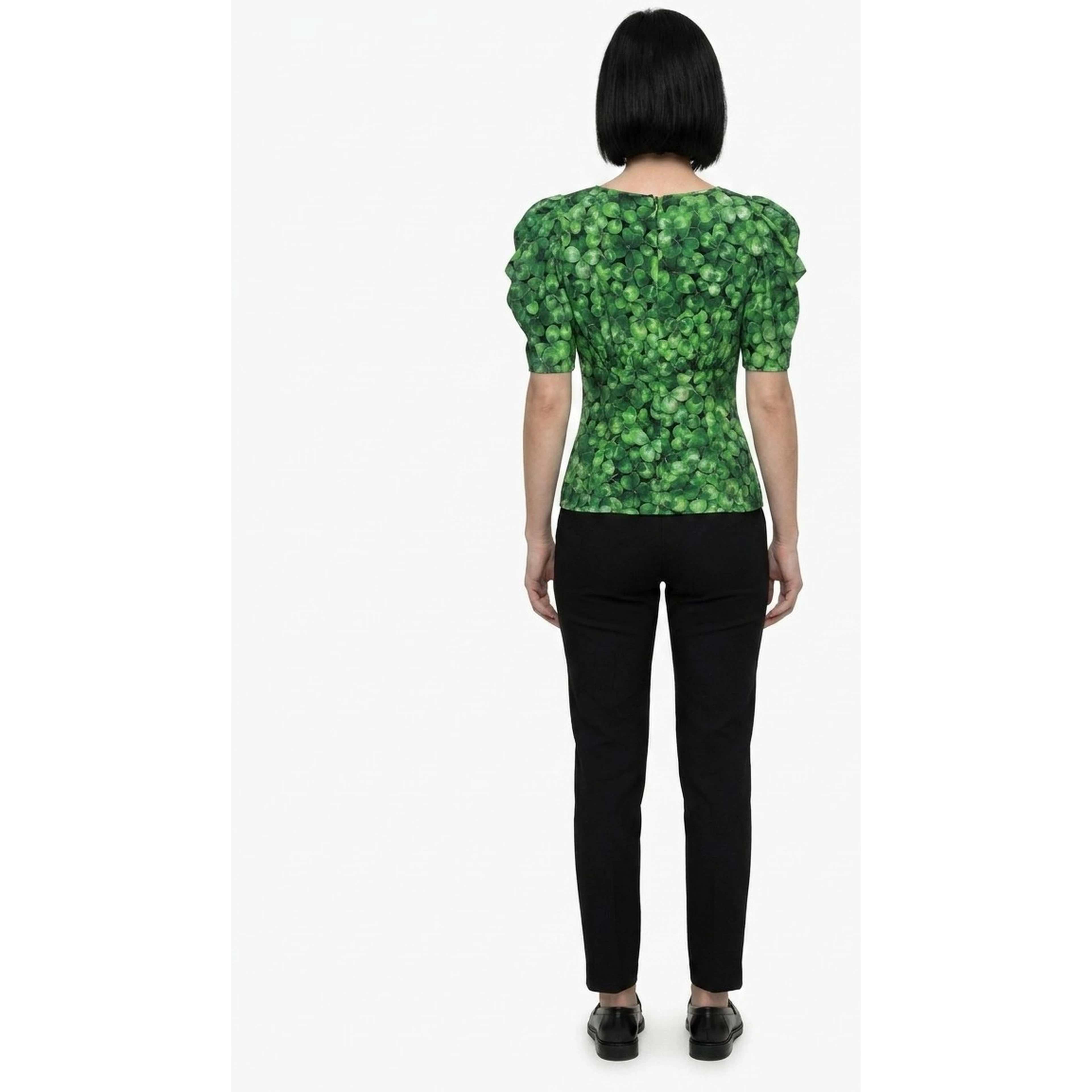 Multicolor Elastane Pattern Shirt