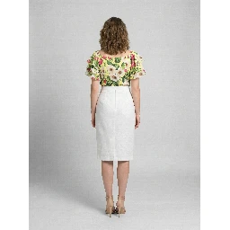 Multicolor Elastane Pattern Shirt