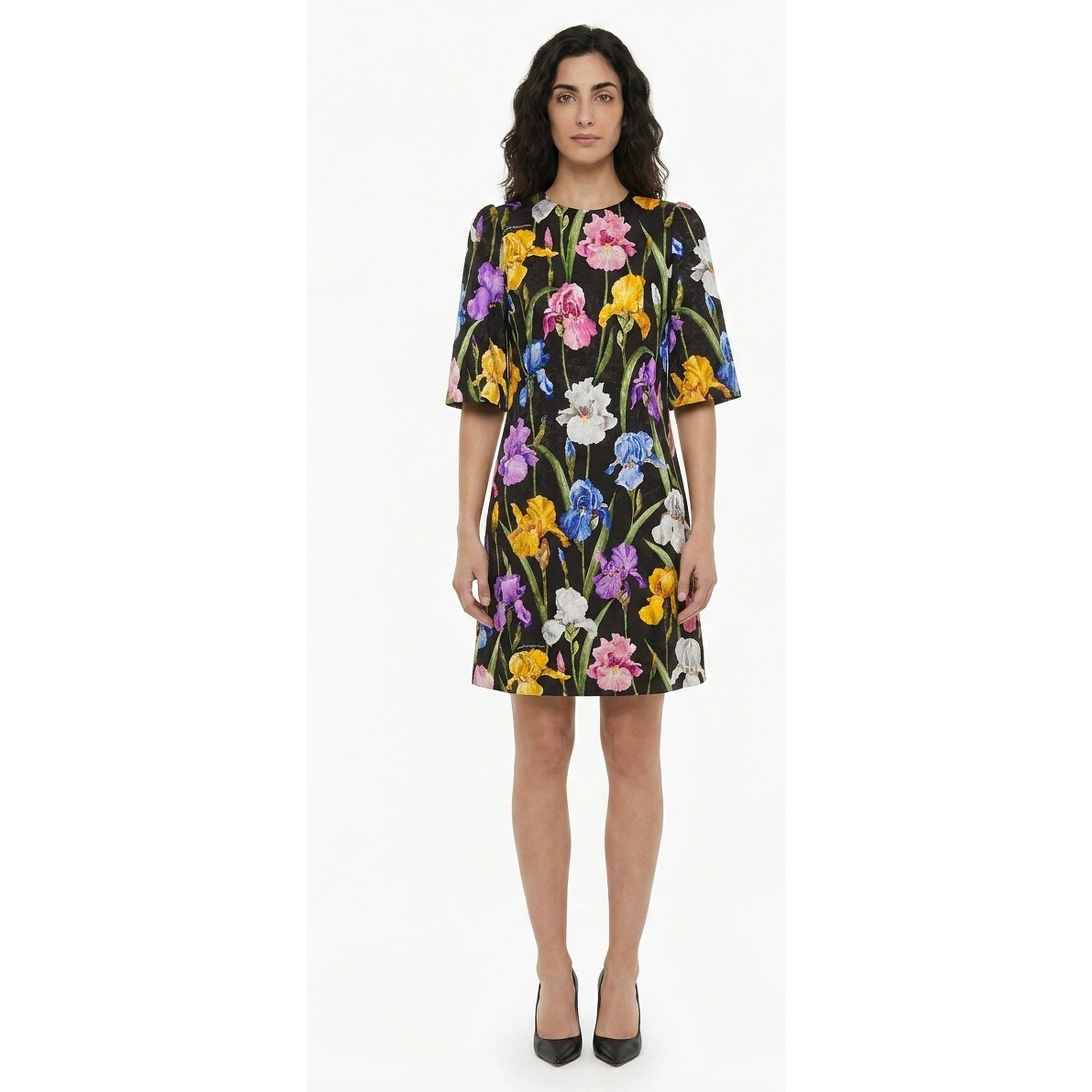 Multicolor Cotton Casual Dress