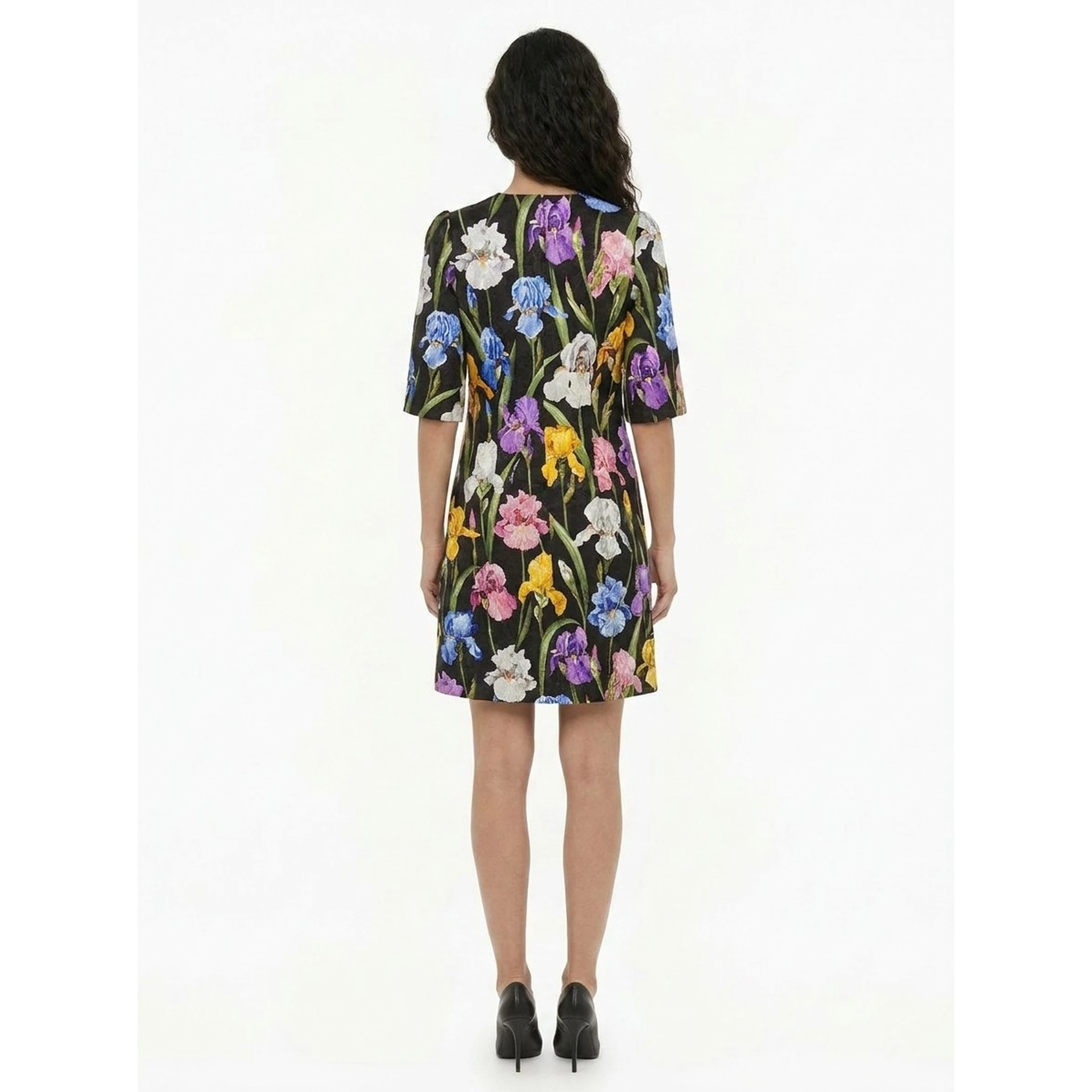 Multicolor Cotton Casual Dress