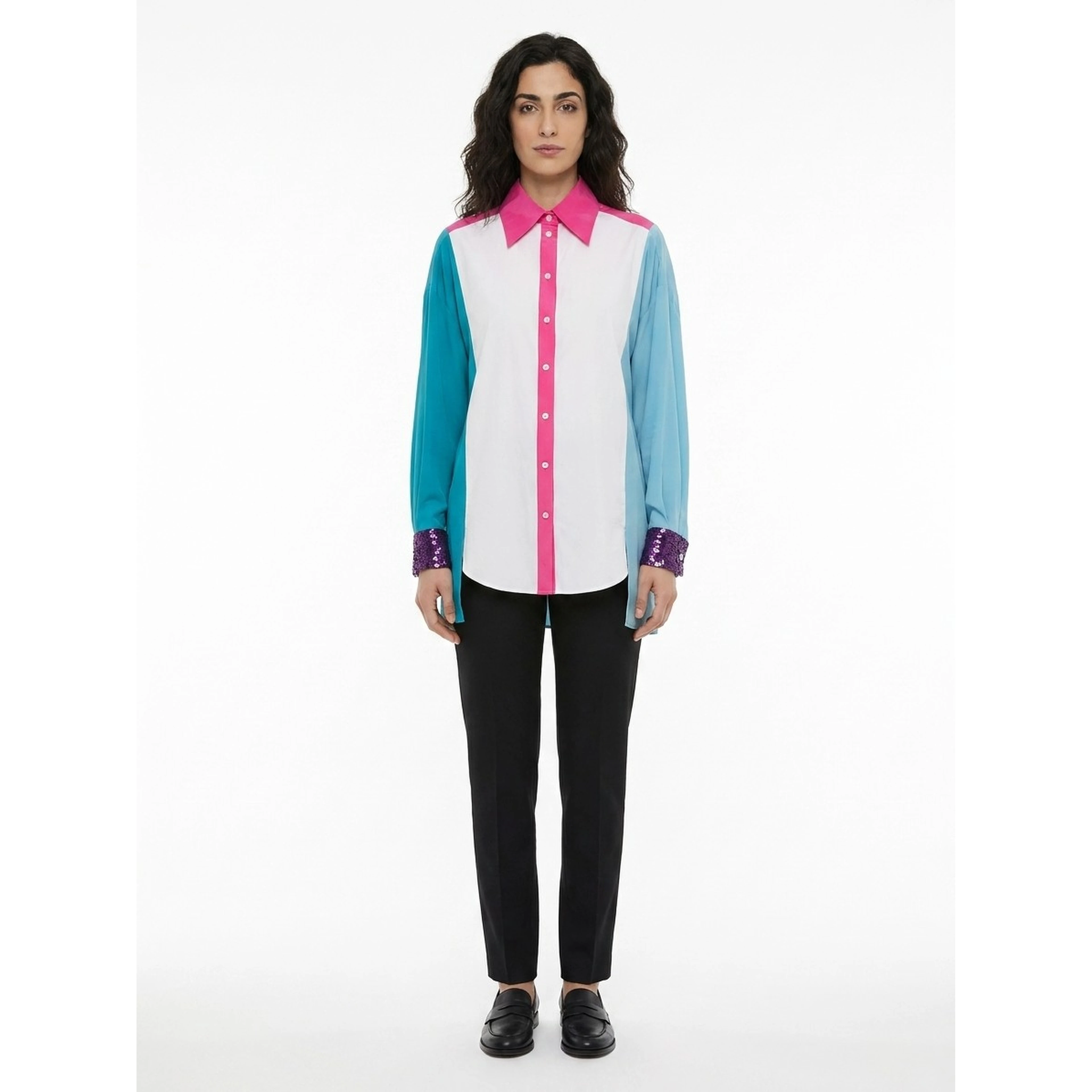 Blue Cotton Shirt