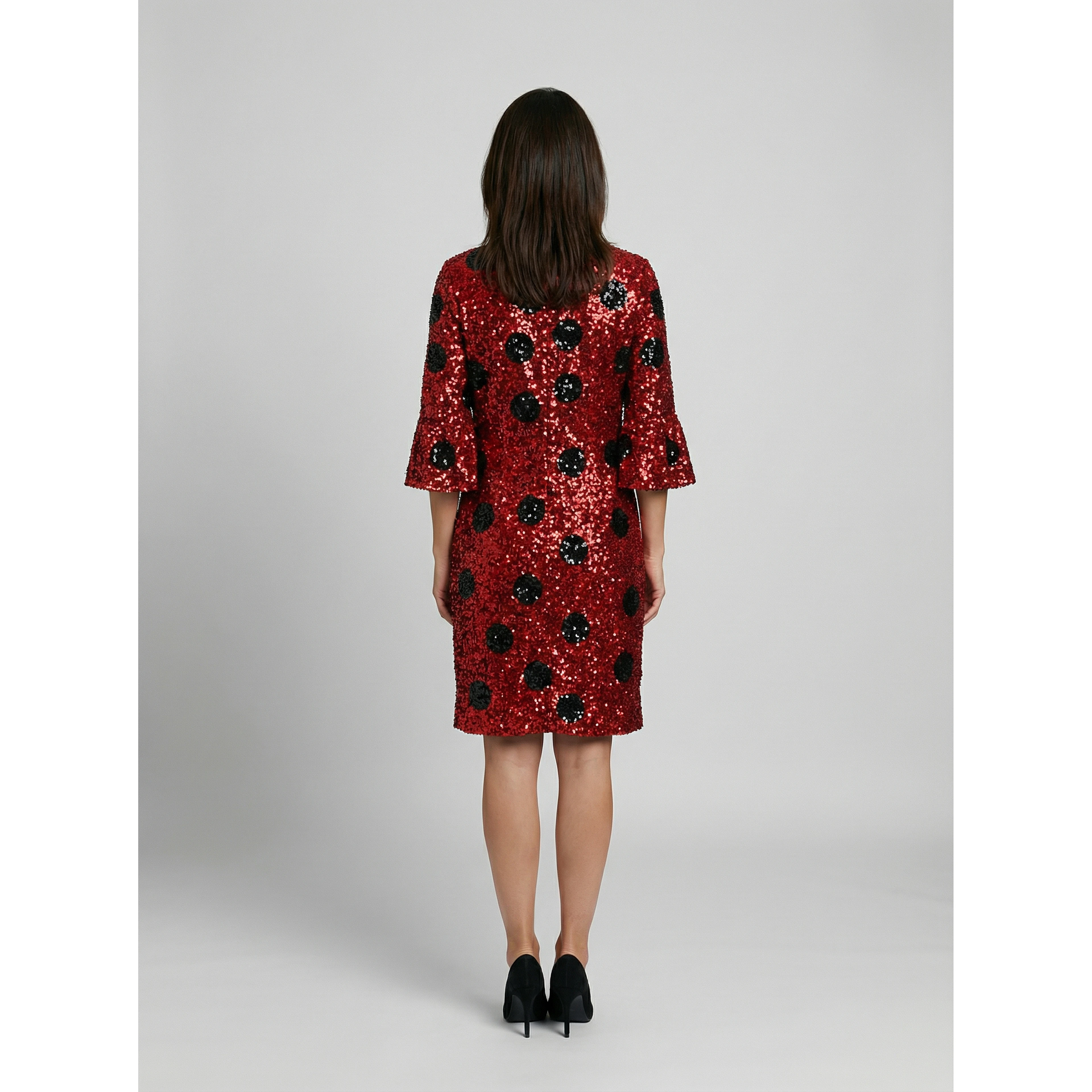 Multicolor Cotton Cocktail Dress