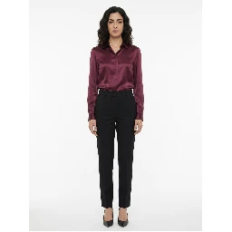 Purple Silk Shirt