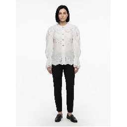 White Cotton Blouse