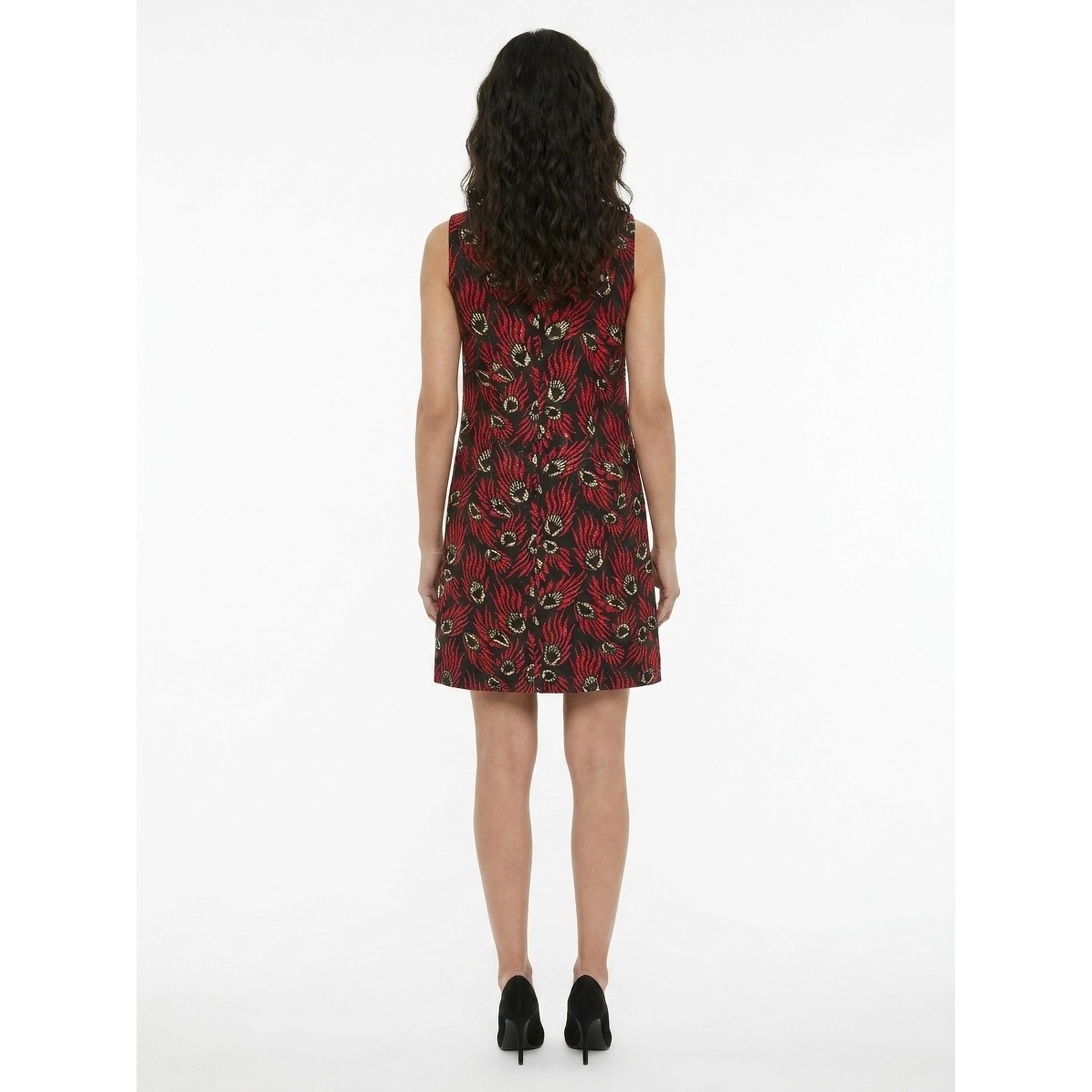 Multicolor Polyamide Casual Dress