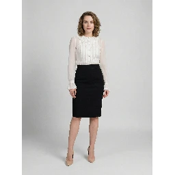 White Polyamide Shirt