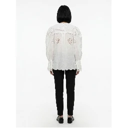White Cotton Blouse