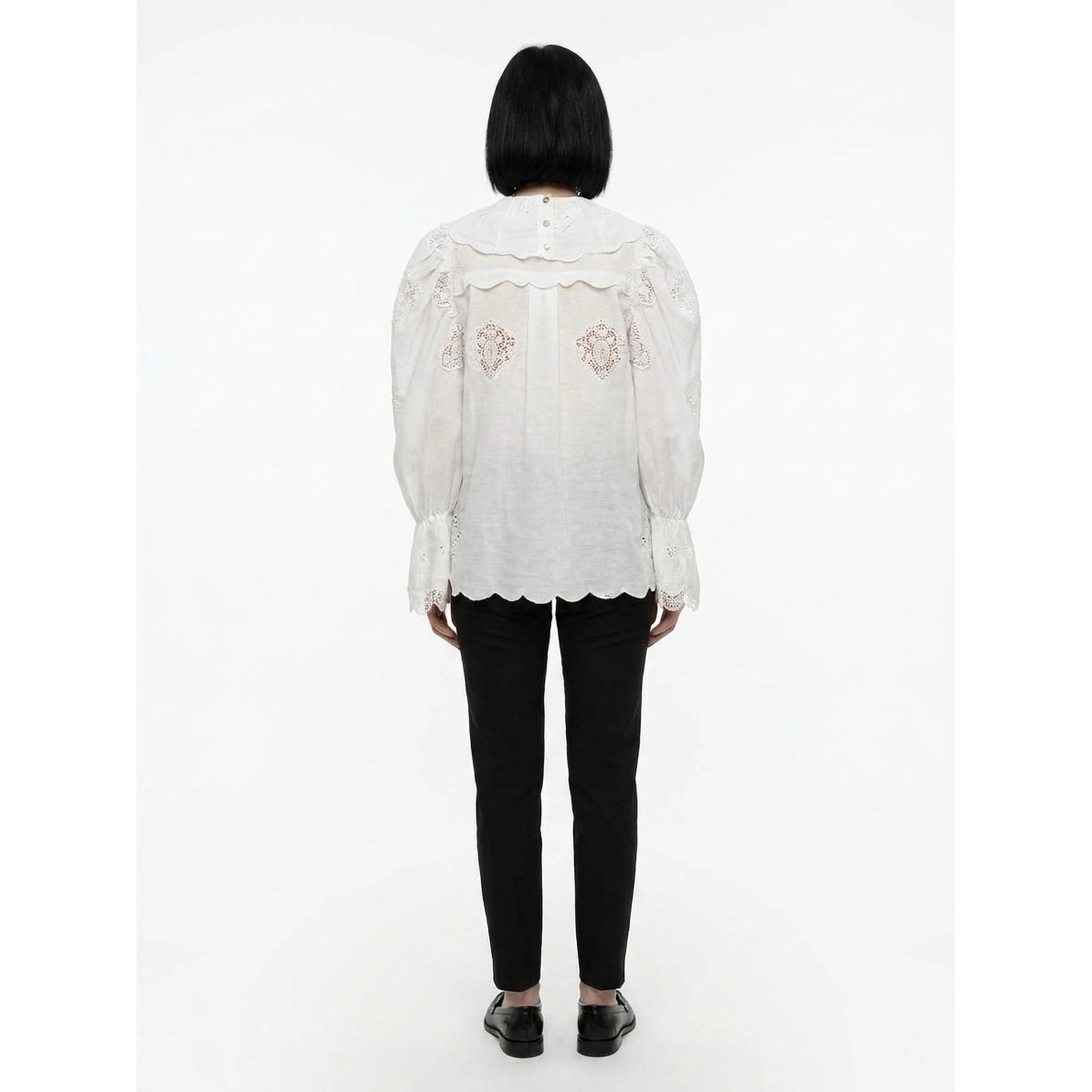 White Cotton Blouse