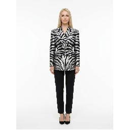 Multicolor Polyester Blazer