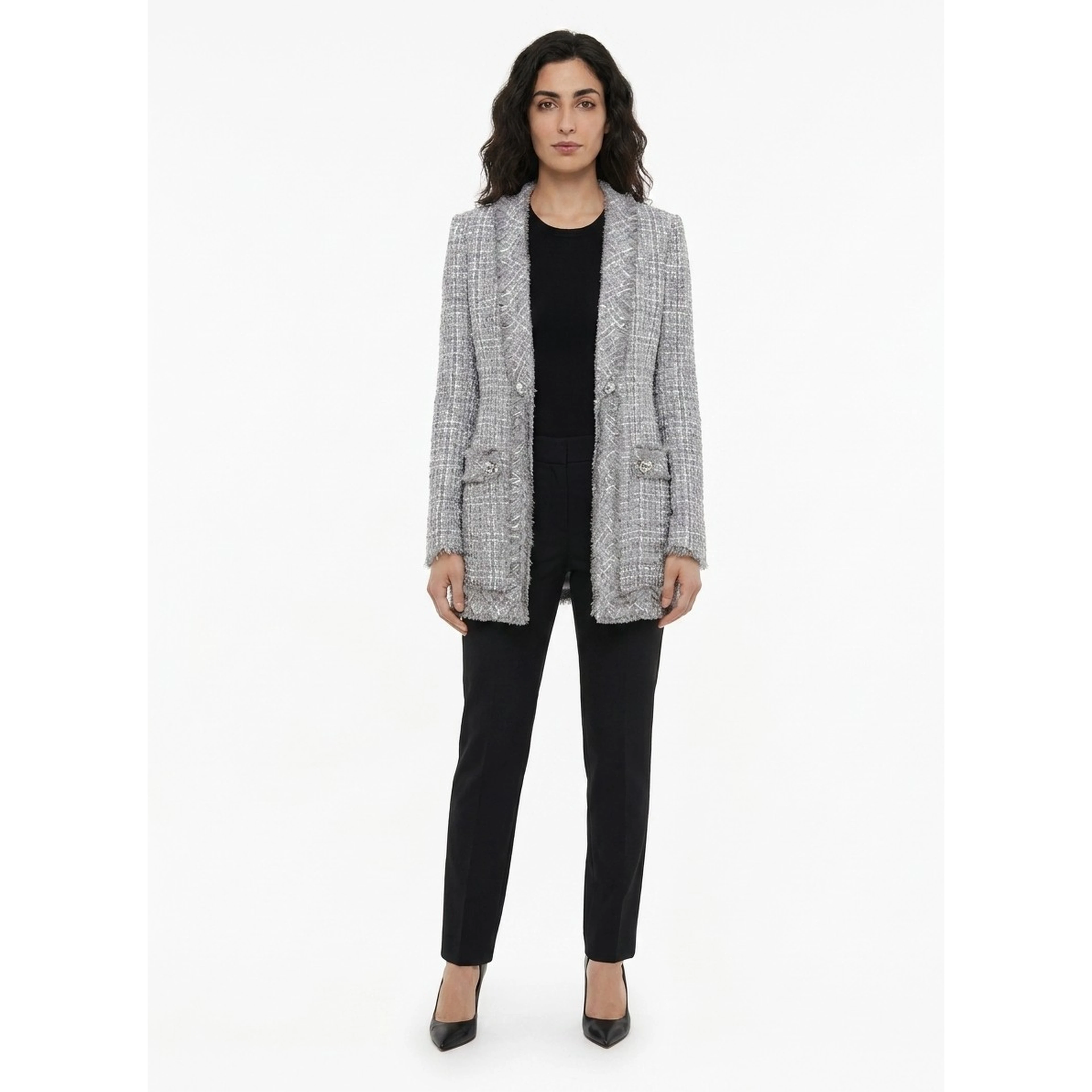 Multicolor Cotton Blazer