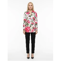 Multicolor Elastane Blazer