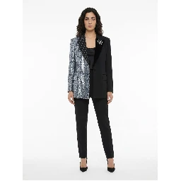 Blue Cotton Blazer