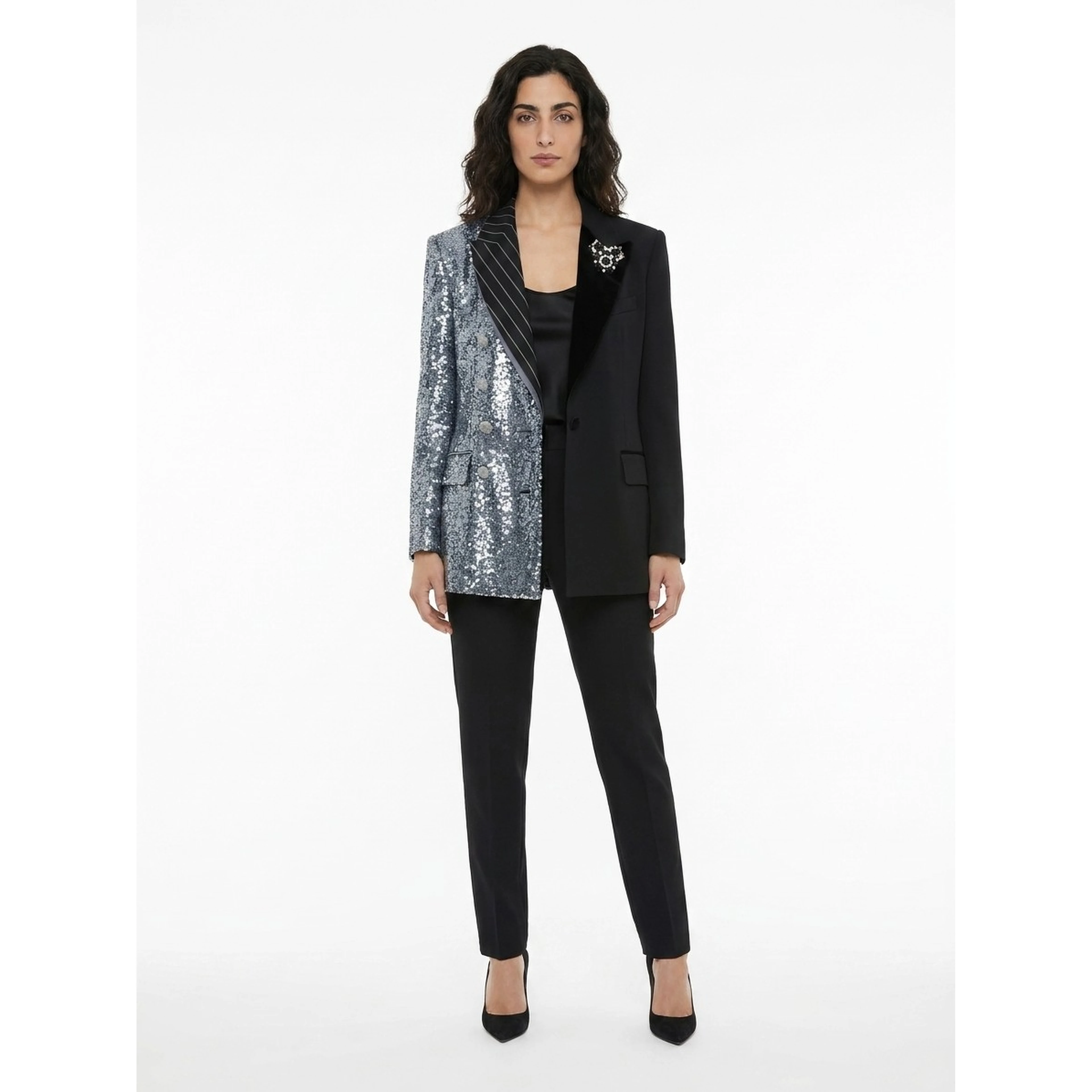 Blue Cotton Blazer