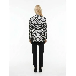 Multicolor Polyester Blazer