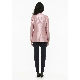Pink Silk Blazer