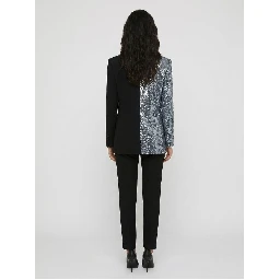 Blue Cotton Blazer