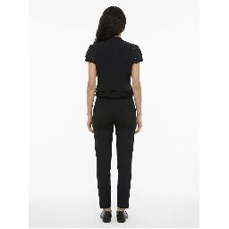 Black Elastane Blazer