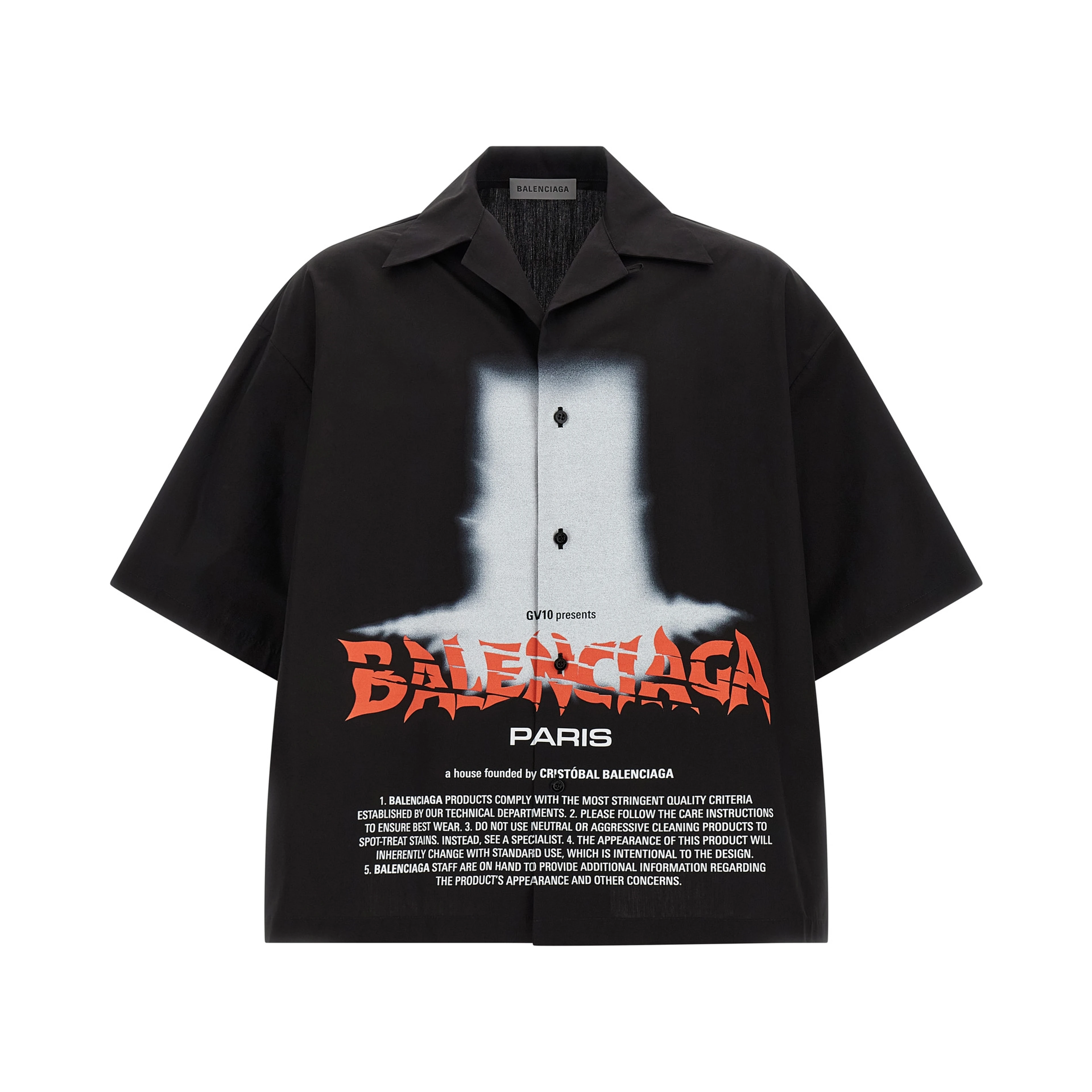 Black Cotton Blouse
