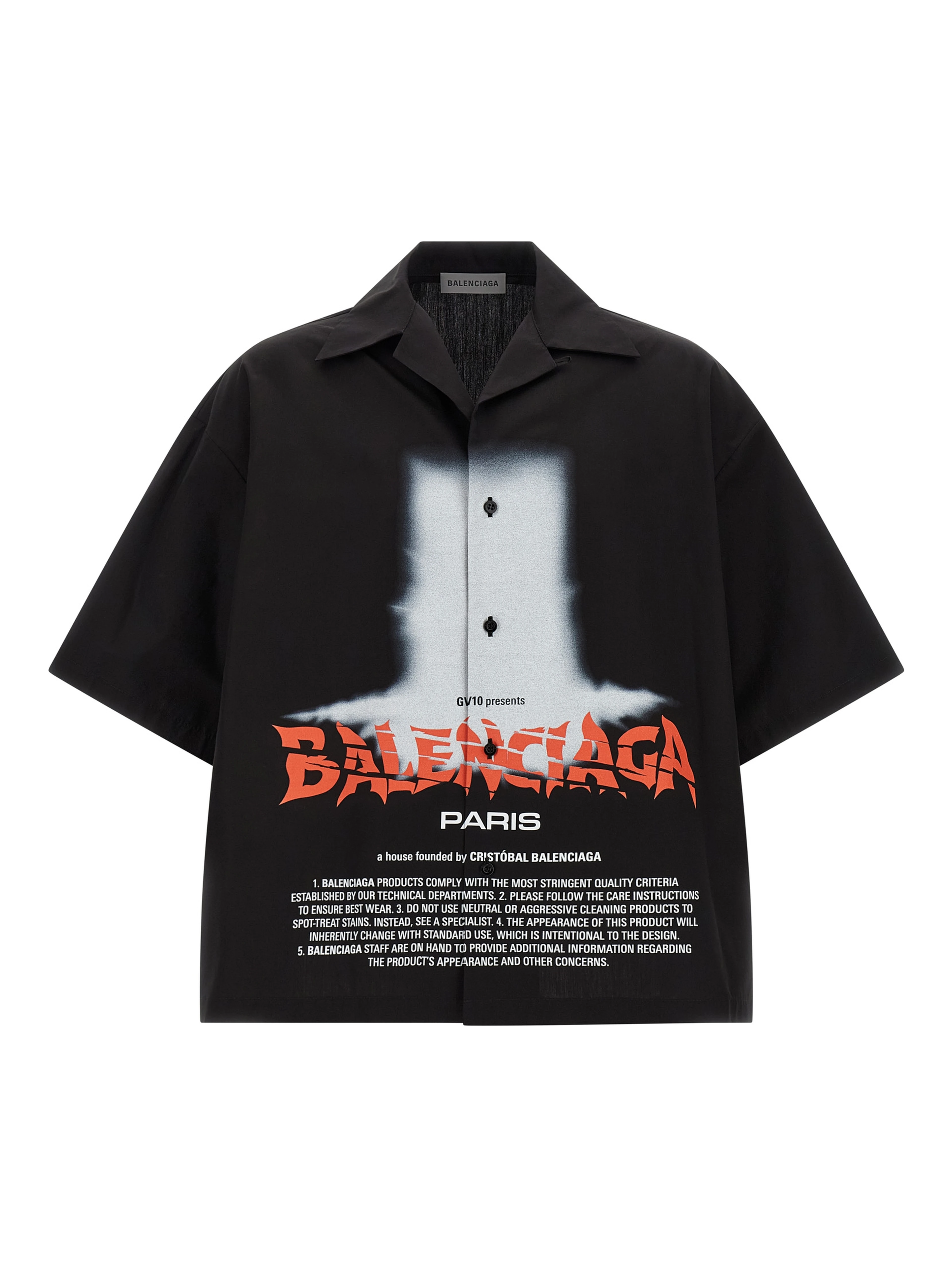 Black Cotton Blouse