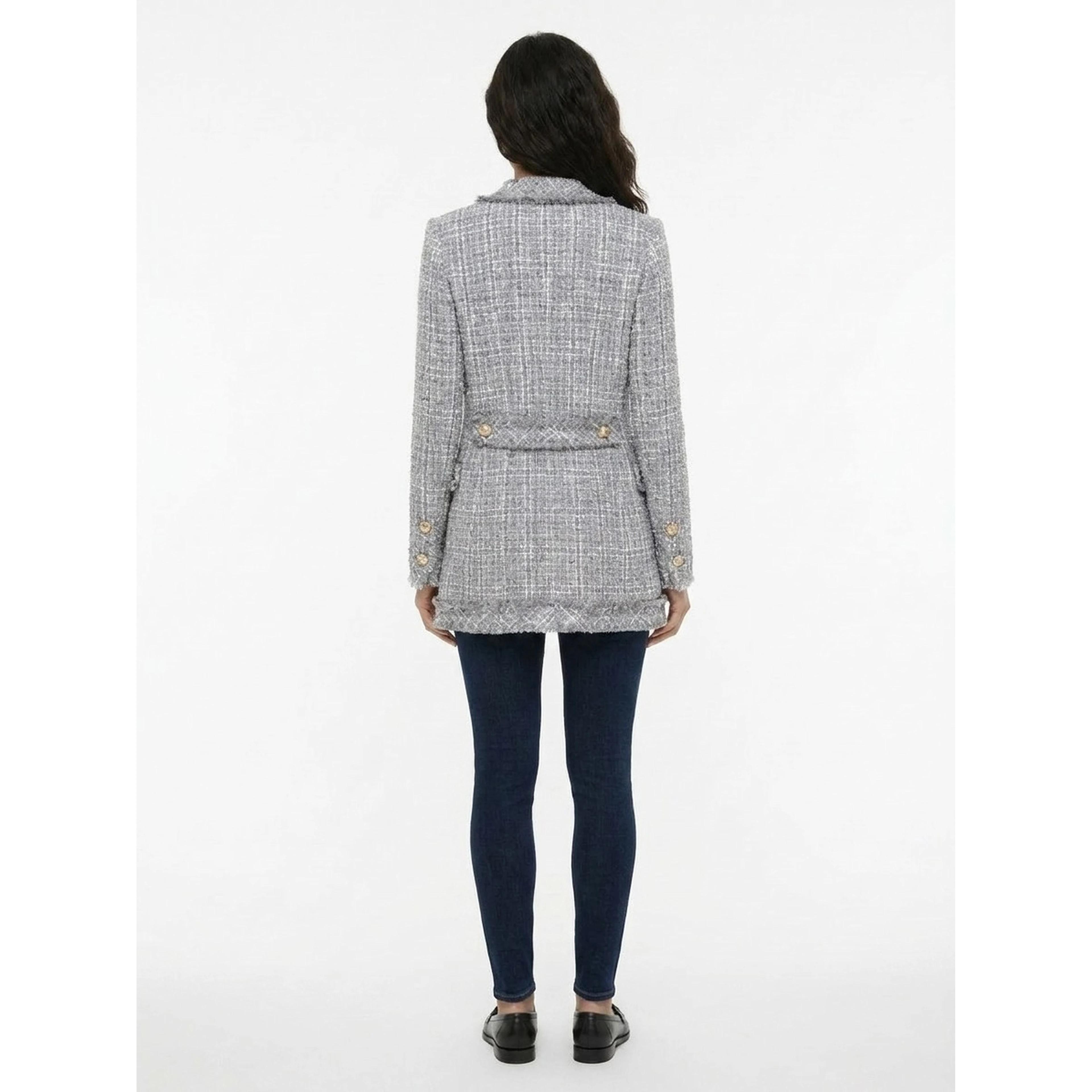 Multicolor Cotton Blazer