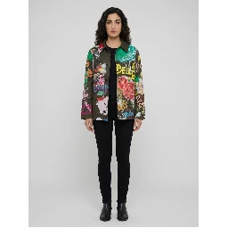 Multicolor Cotton Denim Jacket
