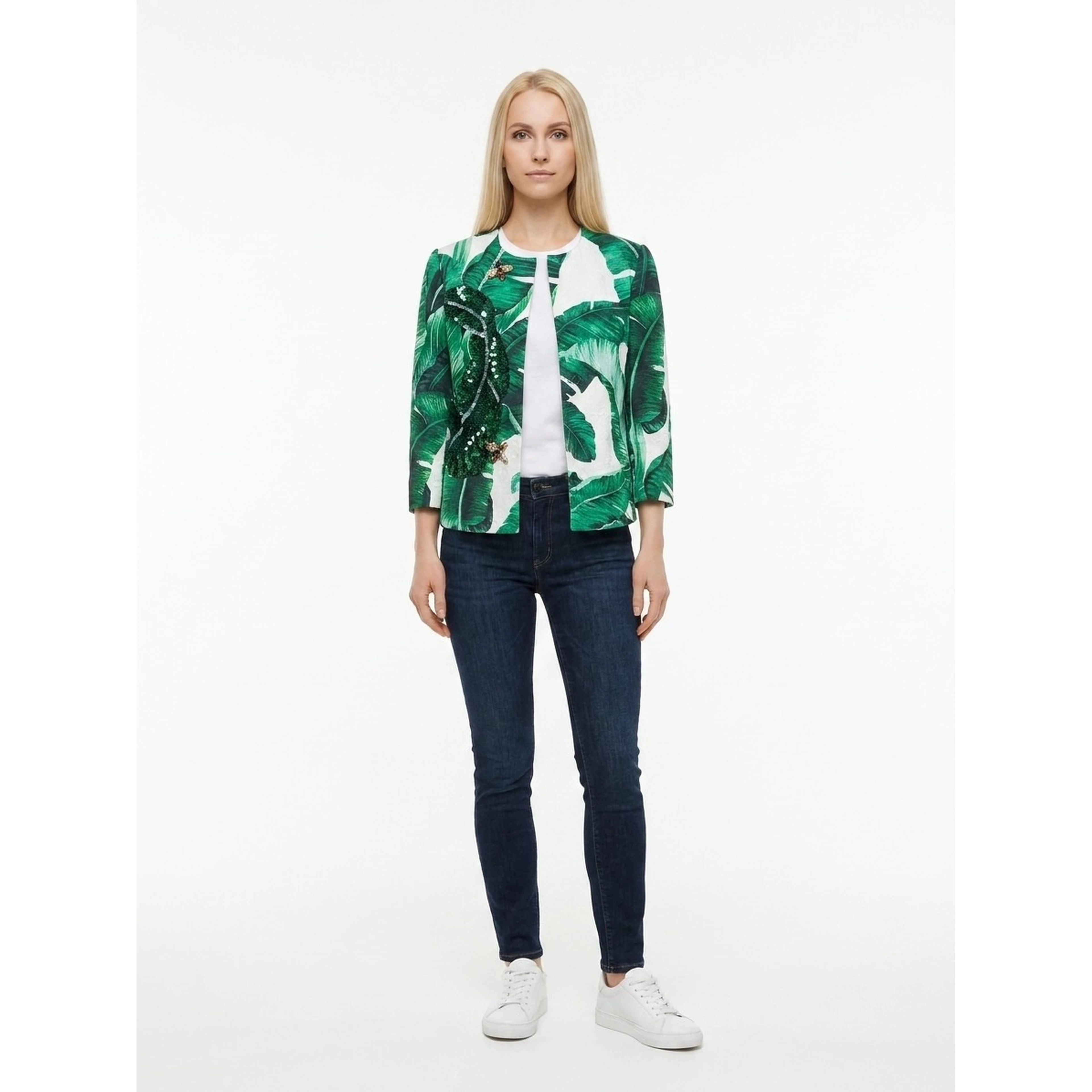 Multicolor Acetate Jacket