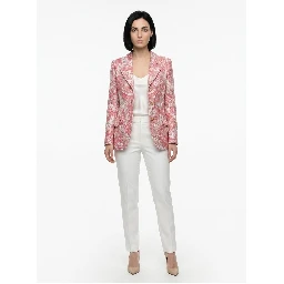 Multicolor Metallic Fibre Blazer
