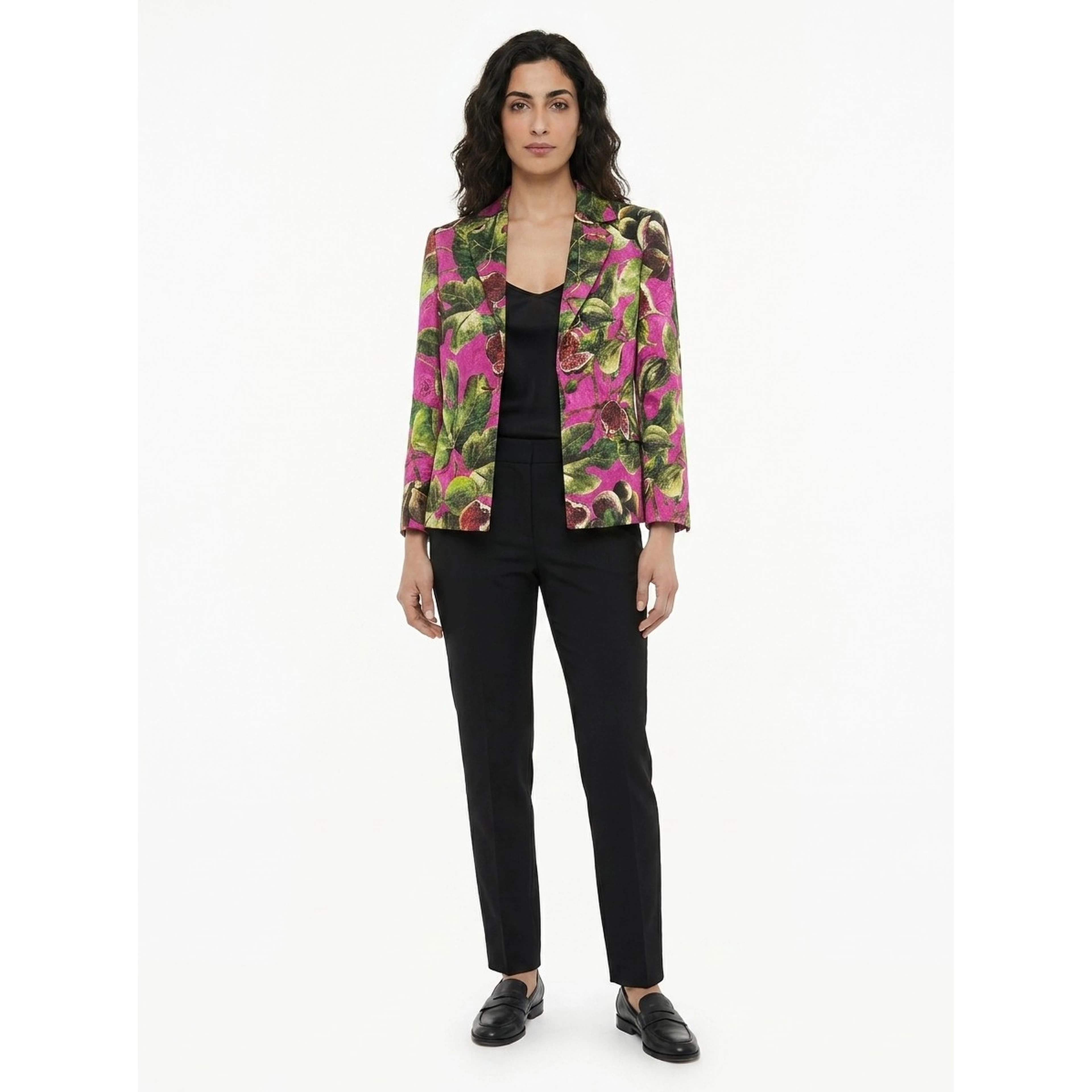 Multicolor Cotton Blazer