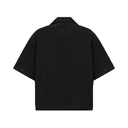 Black Cotton Blouse