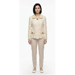 Beige Cotton Jacket